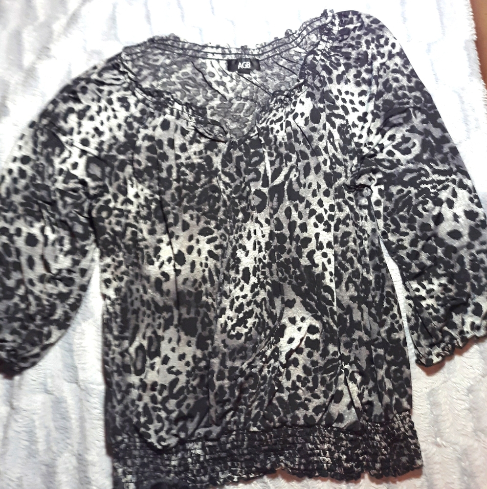 AGB Blouse animal print size L